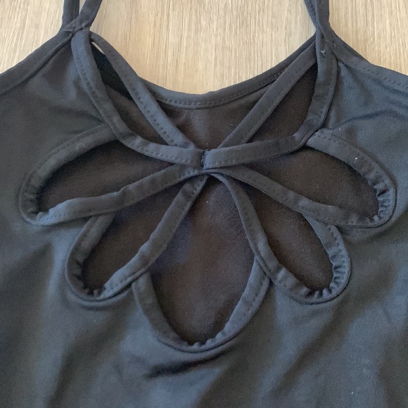 Basic Moves Girls Black Leotard (EUC) - Picture 3 of 4
